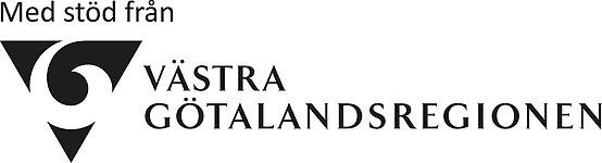 Med stöd från Västra Götalandsregionen, logotyp